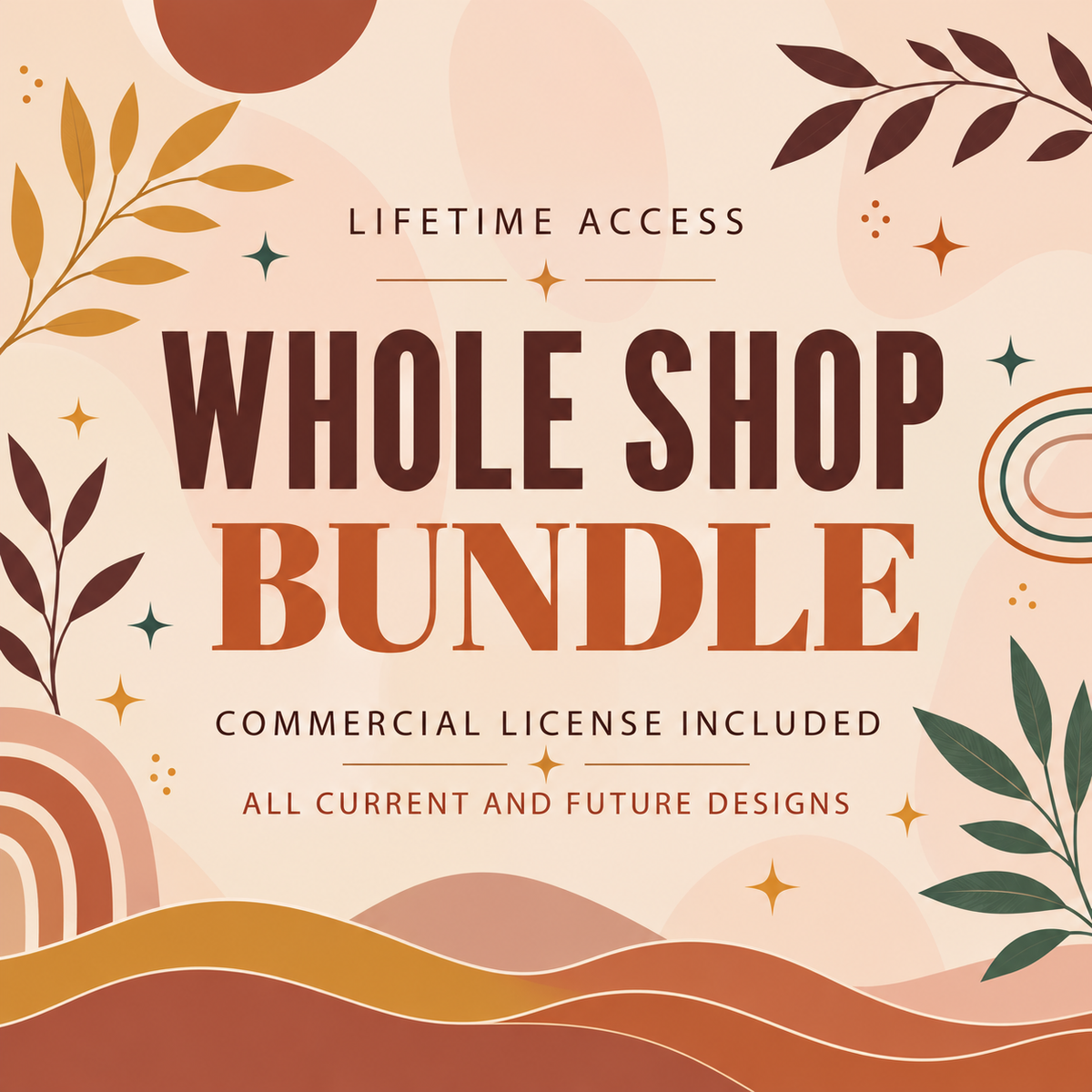 Whole Shop Bundle, All Current & Future Craft Patterns, Instant Access, Lifetime